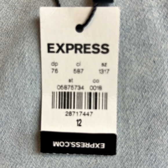 Xpress mom super high rise super soft knit frayed stretch shorts size 12 - Picture 4 of 9